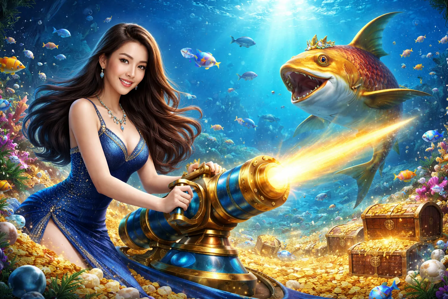 Game bắn cá đổi thưởng gg88 com với đồ họa 3D sống động